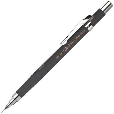 Imagem de Lapiseira técnica Pentel 0.3mm Graph Rock Cor Chumbo