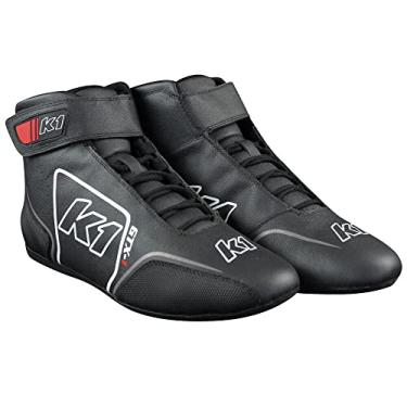 Imagem de Tênis K1 SFI 3.3/5 GTX-1 Auto Cross Track Nomex Racing Style 2020 Preto/Cinza, Preto, 10