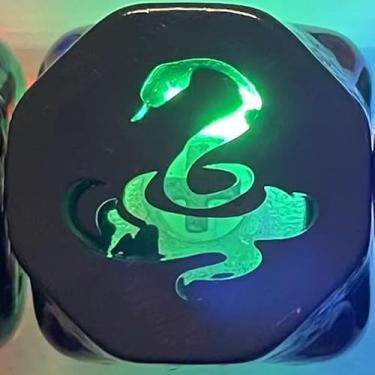 Imagem de Teclado de cobra de resina para teclado mecânico personalizado Cherry MX Gaming, exclusivo feito à mão, tecla translúcida do zodíaco chinês