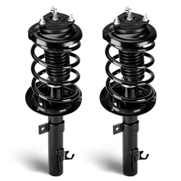 Imagem de Conjunto de amortecedores dianteiros adequado para Ford Focus 2L 2006-2007, amortecedor com mola helicoidal, substitui 172257 172258, 2 peças