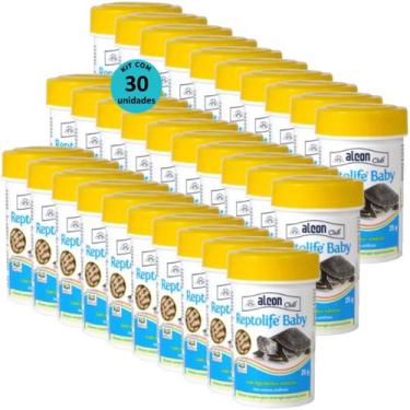 Imagem de Alcon Club Reptolife Baby 25g Kit Com 30