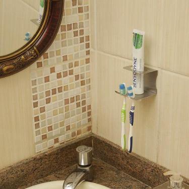 Imagem de Suporte para escova e pasta de dentes em Inox - Maxx Diamond