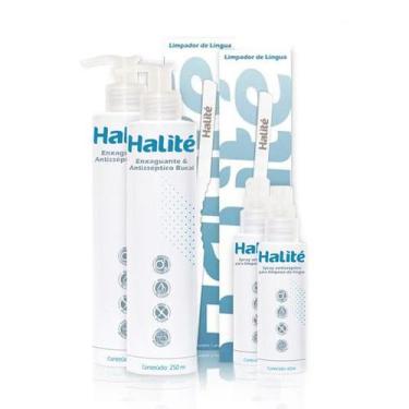 Imagem de Kit para Eliminar Mau Hálito e Cáseos - Halité