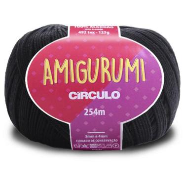Imagem de Linha Fio Para Crochê Amigurumi Cores Algodão 254M 125g - Circulo