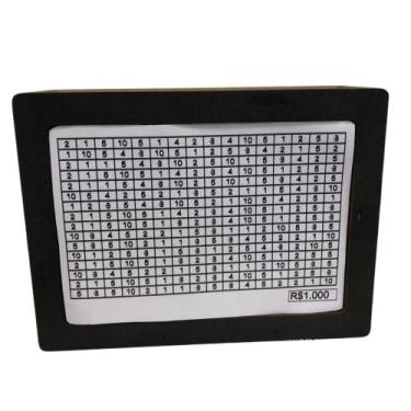 Imagem de Cofre Desafio Mil Método Japonês - Baú Poupança Cofrinho - ANA DECORAÇ