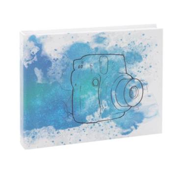 Imagem de Álbum de Fotos Autoadesivo AZUL - Filmes Instax Mini Fujifilm