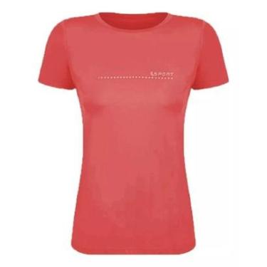 Imagem de Camiseta Lupo LSport AF Básica Feminina - Goiaba-Feminino
