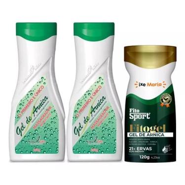 Imagem de 2 Gel de Arnica Natu Life + Gel Massageador de Arnica FitoSport 21 Erv