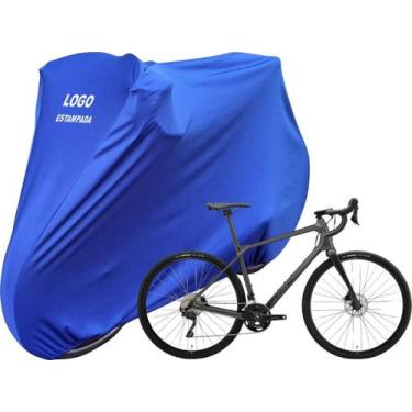 Imagem de Capa Protetora Para Bike Com Logo Merida Silex 4000 Gravel - Mz, Azul