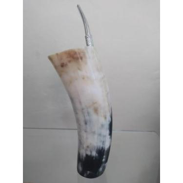 Imagem de Guampa Para Tereré Chifre Com Bomba Copo - Selaria Forte