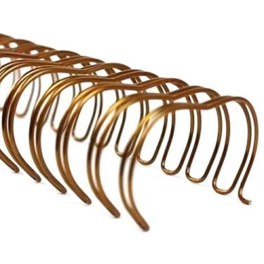 Imagem de Wire-o 3/4" Bronze (10UN) - Loja do Papel