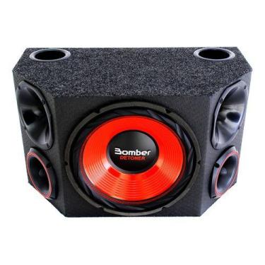 Imagem de Caixa Som Automotivo Sub Bomber Detoner 12 Pol Vermelho
