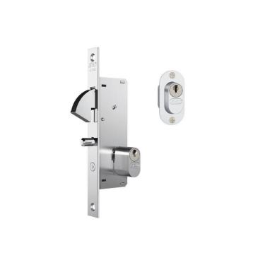 Imagem de Fechadura Porta De Correr Stam 26.5mm Externa 940 Inox Escovado