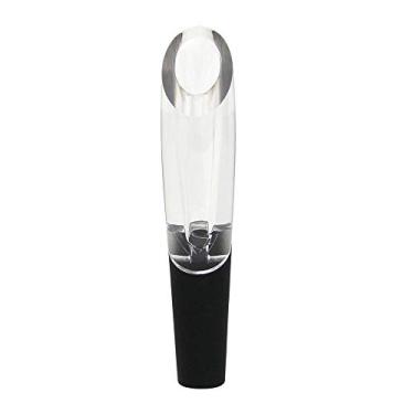 Imagem de Vinturi Aerador de garrafa para vinhos vermelhos e brancos, 1, preto