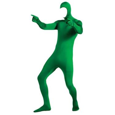 Imagem de Gaoin Body Face Open Zentai Lycra Elastano (GG, Verde)