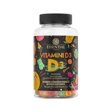 Imagem de Vitamini D3 60 Gomas - Imunidade - Essential Nutrition