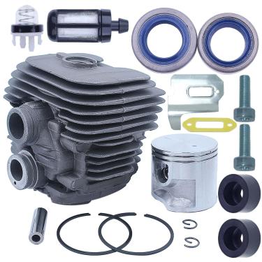Imagem de Atunee Kit de junta de pistão de cilindro 4238 020 1202 para serra de corte Stihl TS410 TS420 TS 410 420 com filtro de óleo
