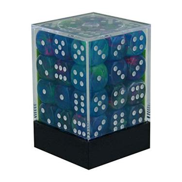Imagem de Chessex Conjunto de dados Festive Waterlily D6 12 mm [CHX27946]