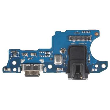 Imagem de BESJMYT Substituição da porta de carregamento para Samsung Galaxy A02s Carregador USB Dock Tipo-C Placa de cabo flexível com conector de microfone, fone de ouvido, porta de microfone, reparo para