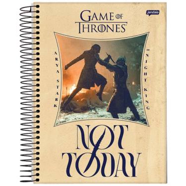 Imagem de Caderno Univ. 160 Fls 10 Mat Game of Thrones Capa3 - Tilibra