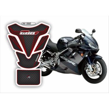 Imagem de Adesivo Protetor De Tanque Moto Cbr 600 F  Resinado H560 - Resitank