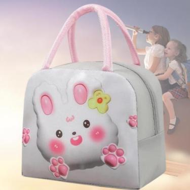 Imagem de Lancheira Escolar Infantil Térmica Menina Menino Animais Fofos  - Gené