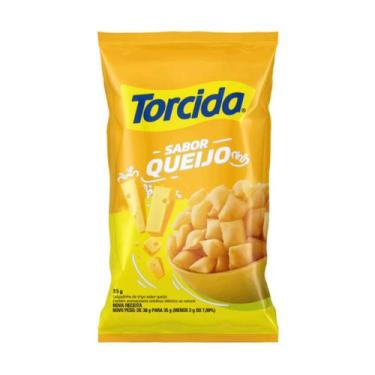 Imagem de Biscoito Salgadinho Torcida 35g C/10 Unidades, 10x Queijo