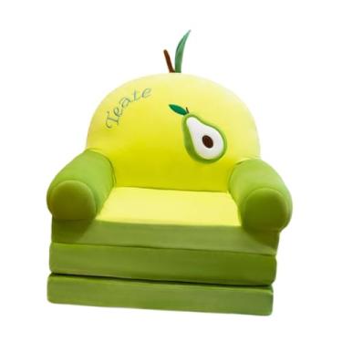 Imagem de Ｂｅｓｇａ Caso de sofá infantil Mini -Cartoon poltrona para meninos garotos cadeira dobrável dobrada para o quarto de jogo em casa, Style E