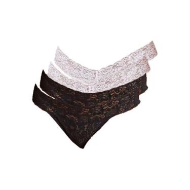 Imagem de Kit com 4 Calcinhas Biquíni Hope L 34730 Colorido, M