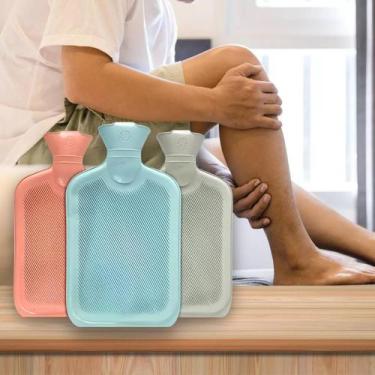 Imagem de Bolsa Compressa Térmica Borracha 2l Água Quente Fria Cólica Cor Sortid