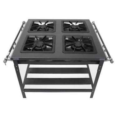 Imagem de Fogão 4 Bocas Extra Metal Brey 304