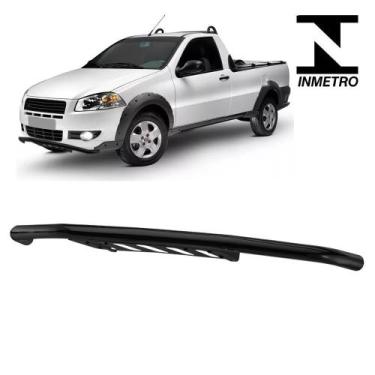 Imagem de Quebra Mato Strada Working 2014 em diante Baixo Preto - CCF