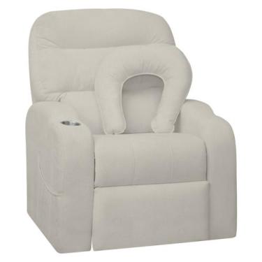 Imagem de Poltrona Reclinável para Amamentação Sofia Quarto de Bebê Bouclê - SOF