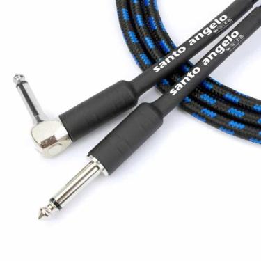 Imagem de Cabo Santo Angelo Angel Textil Ltx P10XP10 10ft Plug L 3,05m, Azul