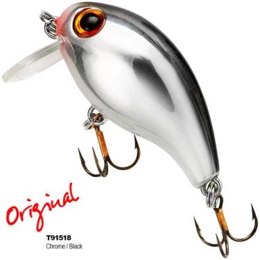 Imagem de Isca Artificial REBEL Teeny Wake-R Prateada Cromada T91518 de Superfíc