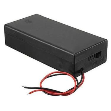 Imagem de Suporte / Case para 2 Baterias 18650 com Chave ON/OFF - CDR06