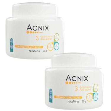 Imagem de GEL HIDRATANTE ANTIACNE ACNIX 55gr NAUFLORES 2un - Natuflores