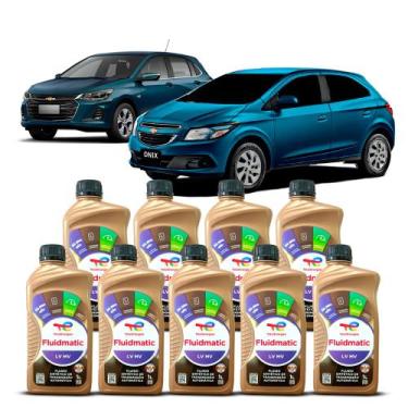 Imagem de Kit Troca Oleo Cambio Automatico Fluidmatic LV MV ATF Dexron 6 Chevrol