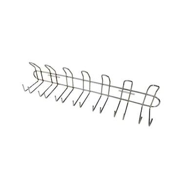 Imagem de Suporte para Espetos, Cintos e Gravatas Utimil em Aço Cromado