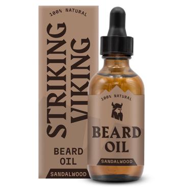 Imagem de Condicionador de óleo para barba Striking Viking Scented Sandalwood 60ml