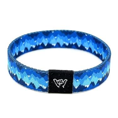 Imagem de Hang Loose Bands - Pulseira Southwestern para homens, mulheres e adolescentes - Estampa tribal confortável e Boho - Pulseira reversível estilo ocidental, Extra Small: 5.5" length (for petites & kids