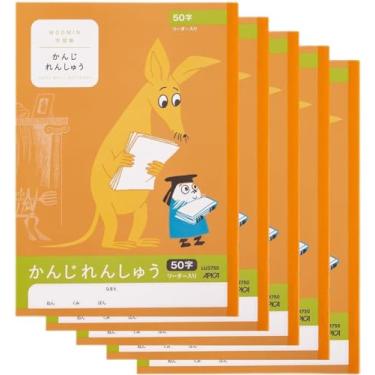 Imagem de Apica LU375005T Caderno de estudo Moomin, 50 letras, B5, LU3750, 5 livros