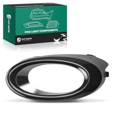 Imagem de YHTAUTO Capa de farol de neblina com orifício de luz para Honda Civic 2013-2015 L4 1,8L Sedan, capa de acabamento da lâmpada do para-choque dianteiro moldura do farol de neblina passageiro direito