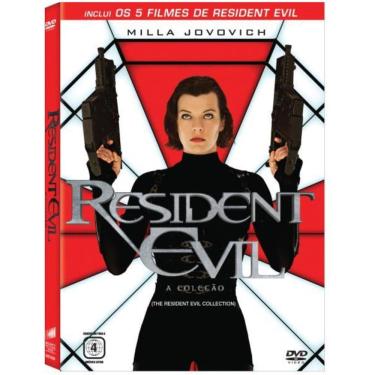Imagem de Box Dvd Coleção Resident Evil - 5 Filmes