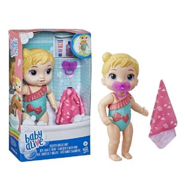 Imagem de Baby Alive Bebê Banhos Carinhosos Loira - Hasbro