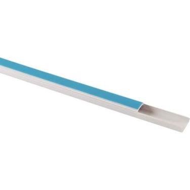 Imagem de Canaleta Tramontina Sem Divisória Com Fita Dupla Face Branca 20x10x200