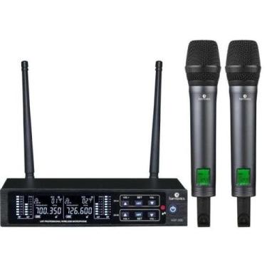 Imagem de Microfone Sem Fio Harmonics HSF300 Duplo UHF
