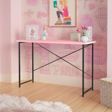 Imagem de Aparador Industrial Infantil Princesa Aço Carbono Klm Preto-rosa