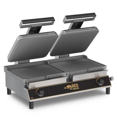 Imagem de Chapa Sanduicheira Dupla Red Chameleon 75cm Estriada A Gás Natural Spade-gn