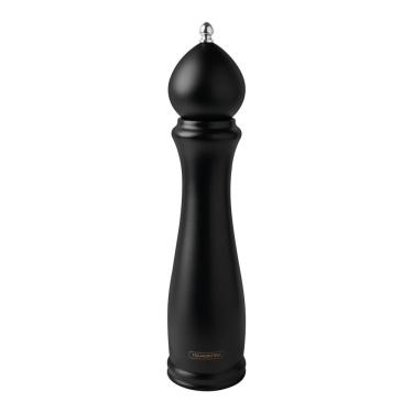 Imagem de Moedor De Pimenta E Sal Tramontina Churrasco Black Em Ceramica Com Recipiente De Madeira 10 Polegada
